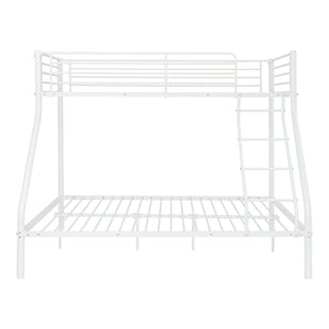 Sortland 200x140/90 cm metalowe łóżko piętrowe z materacem [neu.haus]