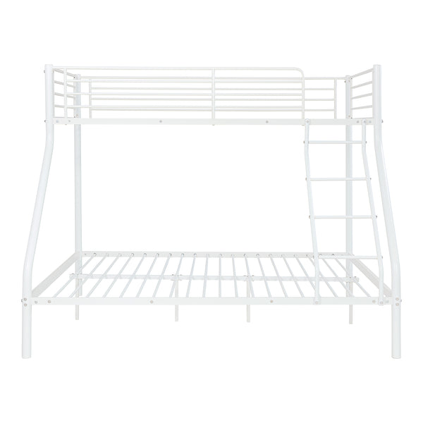 Sortland 200x140/90 cm metalowe łóżko piętrowe z materacem [neu.haus]
