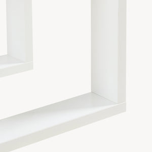 Stolik boczny Thyholm 55x30x30 cm biały [en.casa]