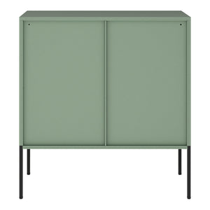 Kredens Eidsvoll 80x45x85cm zielony [en.casa]