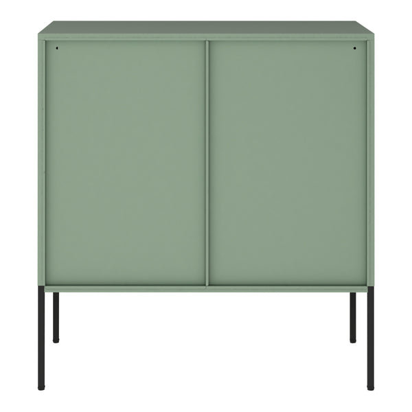 Kredens Eidsvoll 80x45x85cm zielony [en.casa]