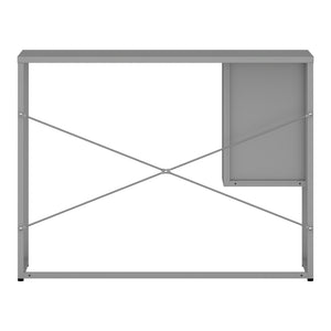 Biurko stalowe Sund 75x100x50 cm szare [en.casa]