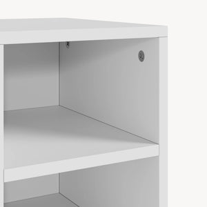 Szafka pod umywalkę Kulaik 51x60x32 cm Biała [en.casa]