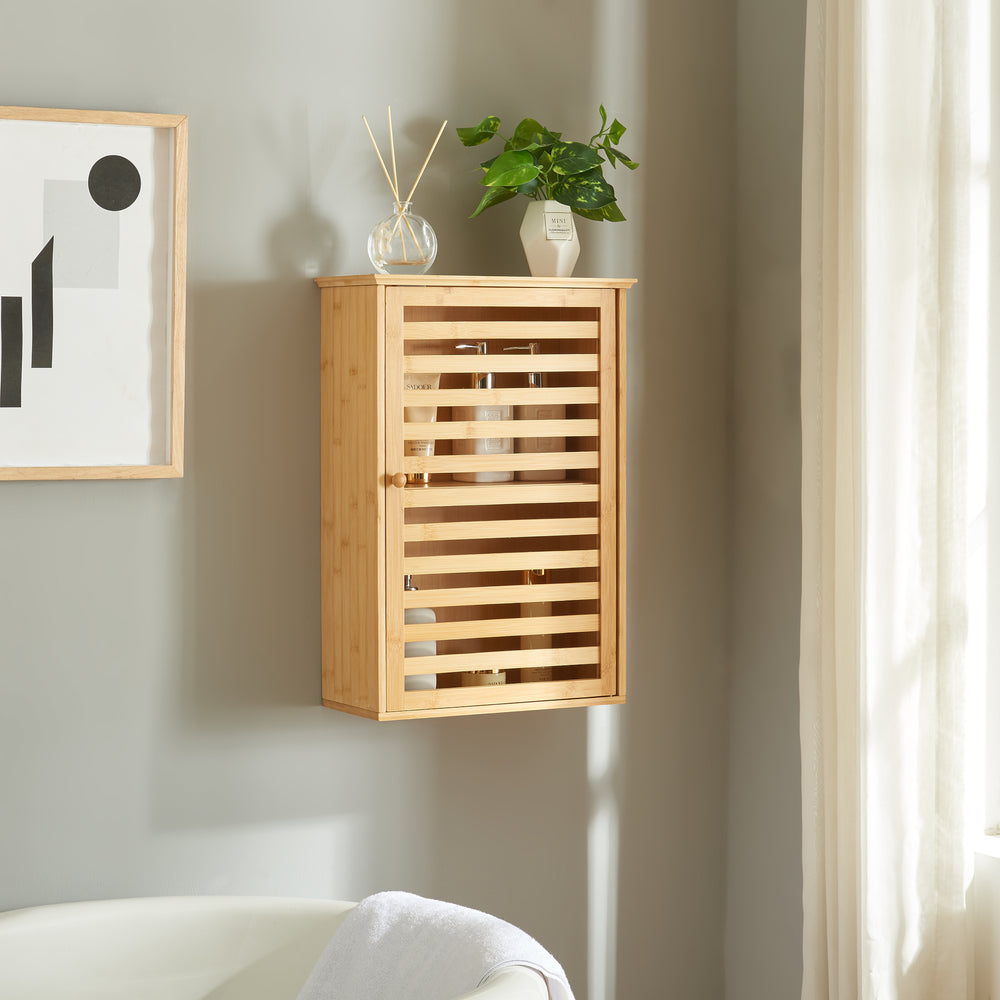 Szafka łazienkowa Järfälla 55x37x16 cm bambus [en.casa] - premiumXL