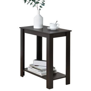 Stolik pomocniczy Chur 60 x 30 x 61,3 cm brązowy en.casa - premiumXL