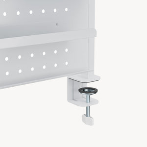 Organizer na biurko Sauda 114x68 cm stalowy [en.casa]
