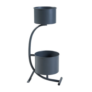Stojak na kwiaty Almelo 63x29x21cm metal [en.casa]