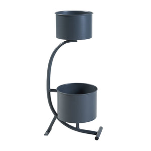 Stojak na kwiaty Almelo 63x29x21cm metal [en.casa]