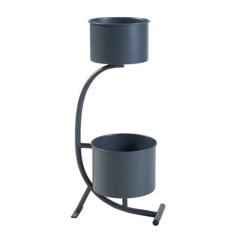 Stojak na kwiaty Almelo 63x29x21cm metal [en.casa]