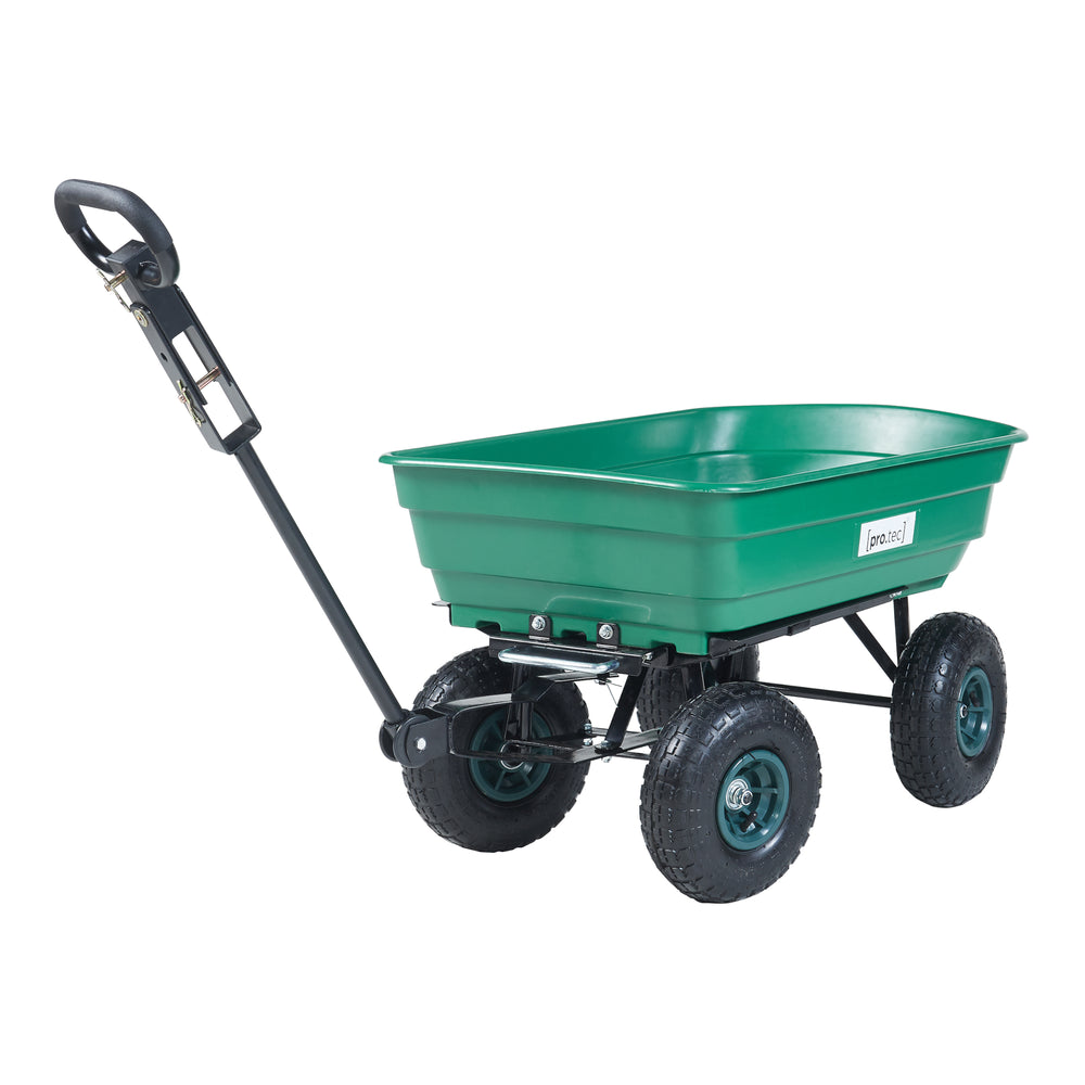 Wózek ręczny Corfinio 111x51 cm maks. 250 kg zielony/czarny [pro.tec]