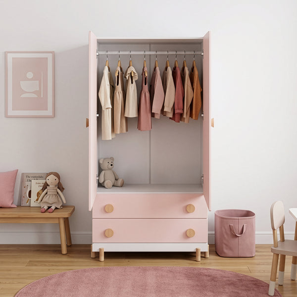 Szafa na ubrania dziecięce Vaarentaa [en.casa]