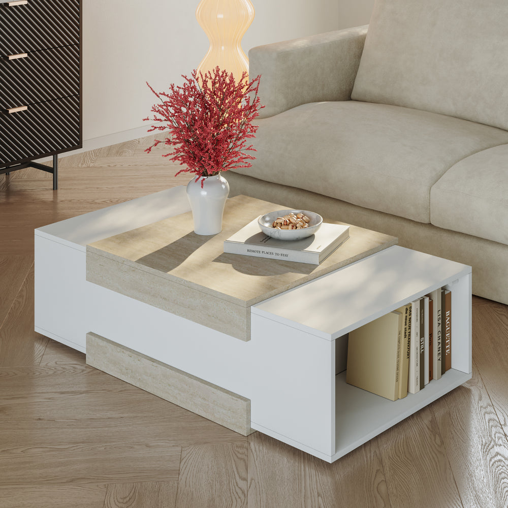 Stolik kawowy Eljak 110x57x31 cm [en.casa]