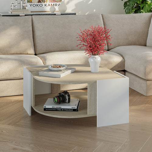 Stolik kawowy Klipsari 75x75x40 cm [en.casa]