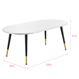 Stolik kawowy Fontana 47x120x60 cm w różnych kolorach kolory en.casa