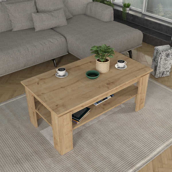 Stolik kawowy Krirdfjos 110x60x47 cm [en.casa]