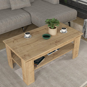 Stolik kawowy Krirdfjos 110x60x47 cm [en.casa]