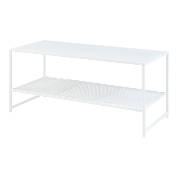 Stolik kawowy Ruokolahti stal 102x43x46cm [en.casa]
