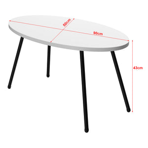 Stolik kawowy Skærbæk 43 x 90 x 50 cm w różnych kolorach. kolory [en.casa]