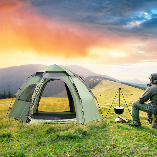 Namiot kempingowy Nybro Pop Up dome 240x205x140cm w różnych kolorach. [pro.tec]