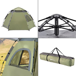 Namiot kempingowy Nybro Pop Up dome 240x205x140cm w różnych kolorach. [pro.tec]