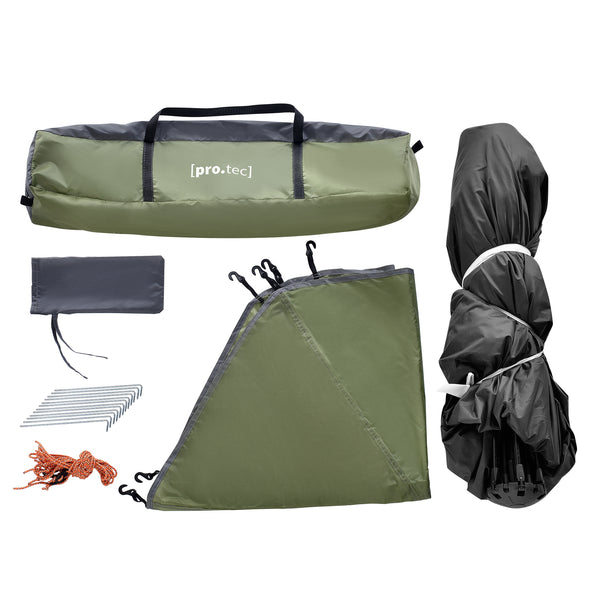 Namiot kempingowy Nybro Pop Up dome 240x205x140cm w różnych kolorach. [pro.tec]