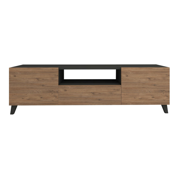 Stolik TV Torsby z 3 drzwiami [en.casa]