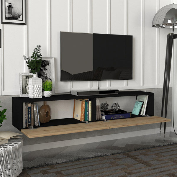 Szafka pod telewizor Toivakka 135x31x25cm w różnych kolorach. [en.casa]