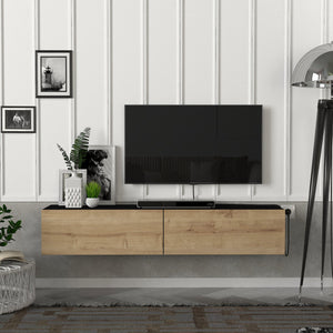 Szafka pod telewizor Toivakka 135x31x25cm w różnych kolorach. [en.casa]