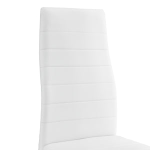 Nowoczesne krzesło skóra PU 6 szt. 96x43 cm