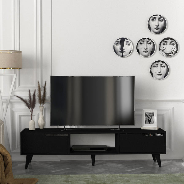Szafka pod telewizor Kullila 160x35x40 cm [en.casa]