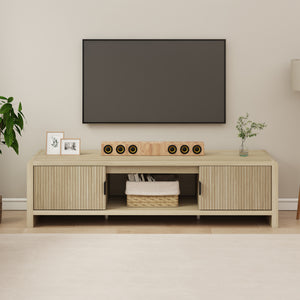 Szafka pod telewizor Lukkodso 150x40x40 cm [en.casa]