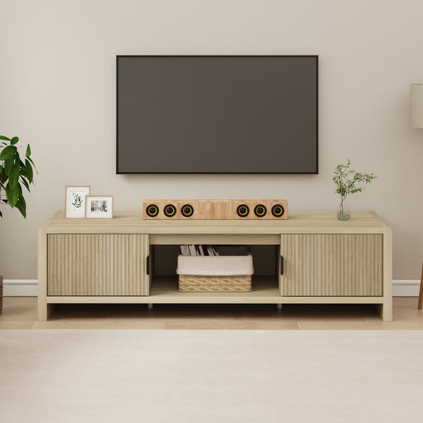 Szafka pod telewizor Lukkodso 150x40x40 cm [en.casa]