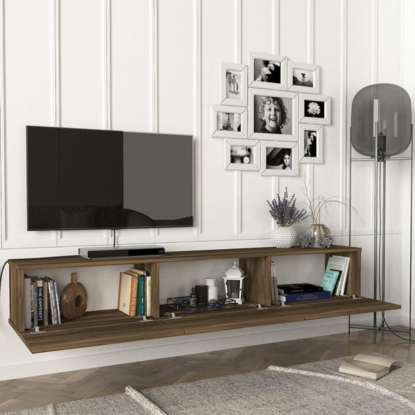 Szafka pod telewizor Vihti 180x31x29,5cm w różnych kolorach. kolory [en.casa]