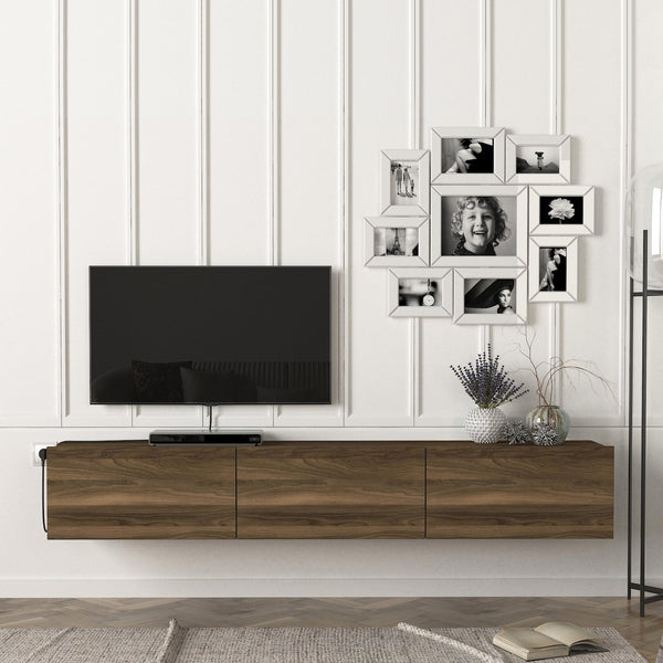 Szafka pod telewizor Vihti 180x31x29,5cm w różnych kolorach. kolory [en.casa]