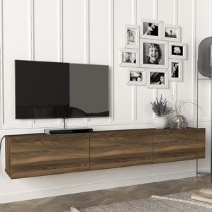 Szafka RTV Vihti 180x31x29,5cm w różnych kolorach [en.casa] - premiumXL
