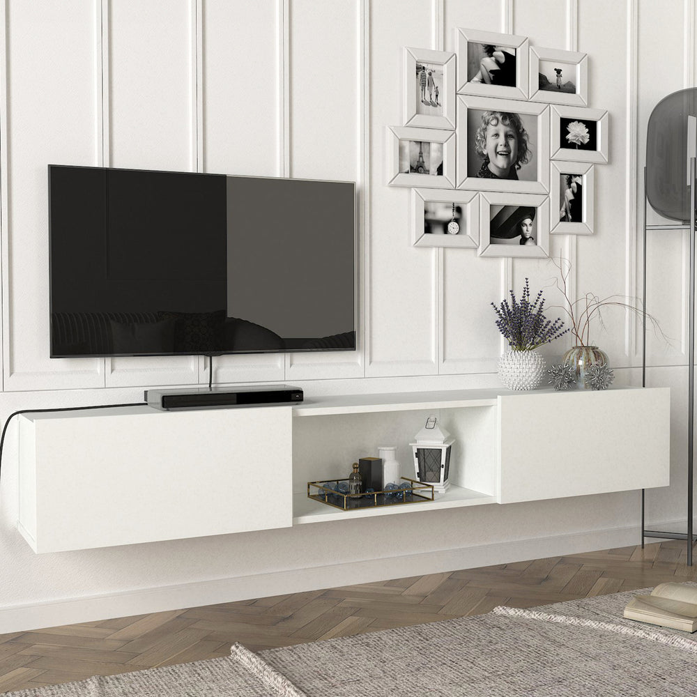 Szafka RTV Paltamo 180x31x29,5cm w różnych kolorach [en.casa] - premiumXL
