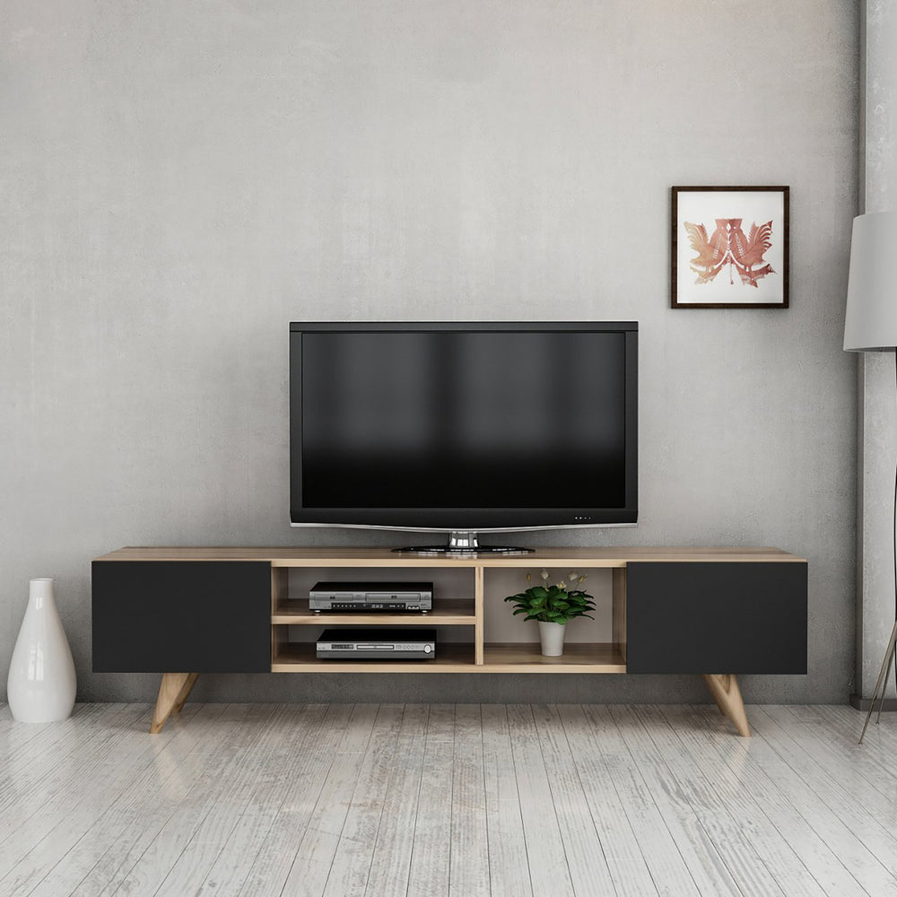Stolik pod telewizor Assens 40 x 160 x 31 cm w różnych kolorach [en.casa] - premiumXL