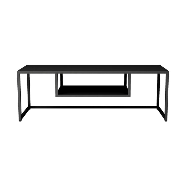 Stolik RTV Isokyrö metalowy 120x40x40 cm [en.casa]