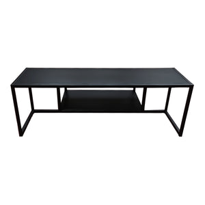 Stolik RTV Isokyrö metalowy 120x40x40 cm [en.casa]