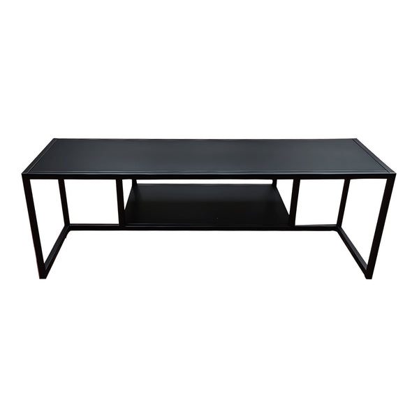 Stolik RTV Isokyrö metalowy 120x40x40 cm [en.casa]