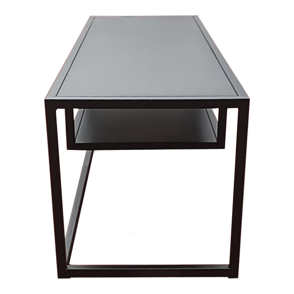 Stolik RTV Isokyrö metalowy 120x40x40 cm [en.casa]