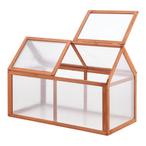 Zimna rama Duiven 100 x 55 cm drewno sosnowe [casa.pro]