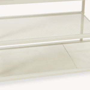 Wieszak na ubrania Napinerg z lustrem i półką na buty 185x98x34 cm [en.casa]
