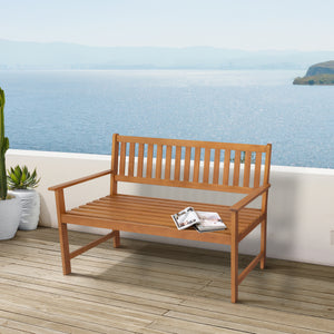 Ławka ogrodowa Canzano 120x58x90 cm [casa.pro] - premiumXL