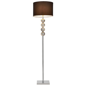 Lampa stojąca Spheridern 1x E27 Ø 37,5 x 155 cm chrom/czarny lux.pro - premiumXL