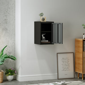 Szafka ścienna Burlöv 50x33x35 cm stal [en.casa]