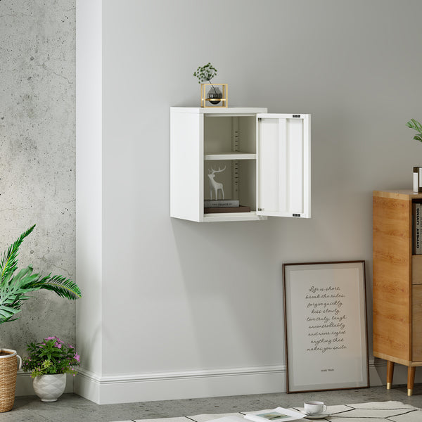 Szafka ścienna Burlöv 50x33x35 cm stal [en.casa]