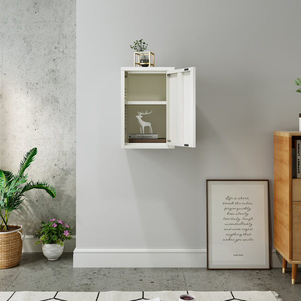 Szafka ścienna Burlöv 50x33x35 cm stal [en.casa]