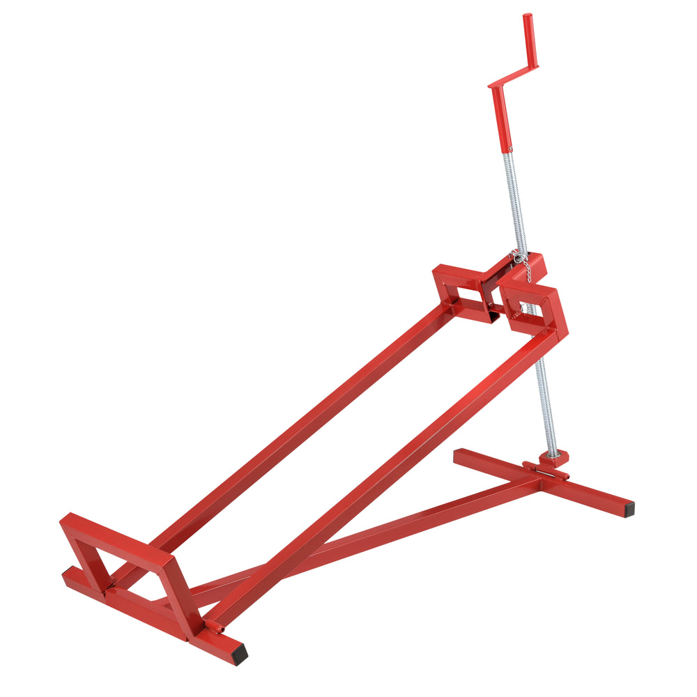 Podnośnik do traktorka Max 300 kg stalowy czerwony pro.tec
