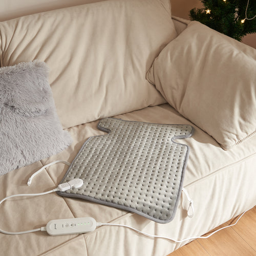 Elektryczna podkładka grzewcza Calvera 80W 50x40cm Szara [en.casa]